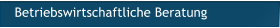 Betriebswirtschaftliche Beratung Betriebswirtschaftliche Beratung